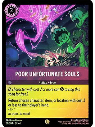 Poor Unfortunate Souls - 60/204 - Common 