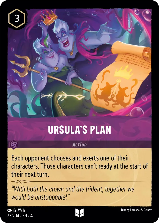 Ursula's Plan - 63/204 - Uncommon  1