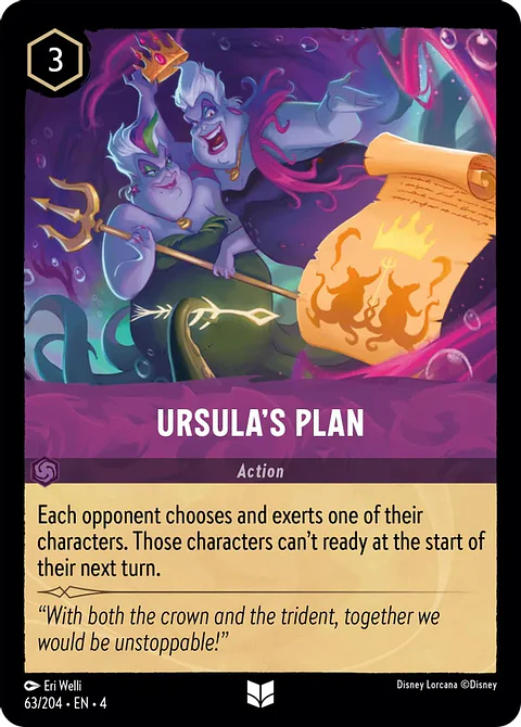 Ursula's Plan - 63/204 - Uncommon 