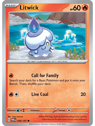 Litwick - 036/167 - Common - TWM 