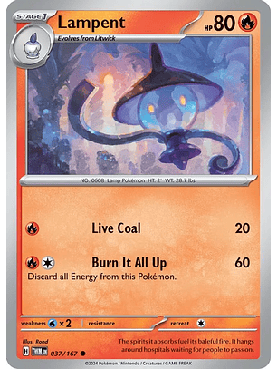 Lampent - 037/167 - Common 