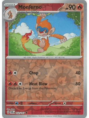 Monferno - 032/167 - Common