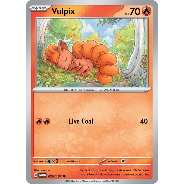 Vulpix - 026/167 - Common 1