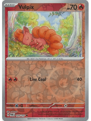 Vulpix - 026/167 - Common - TWM