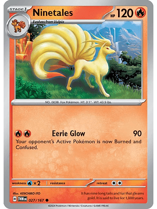 Ninetales - 027/167 - Common - TWM