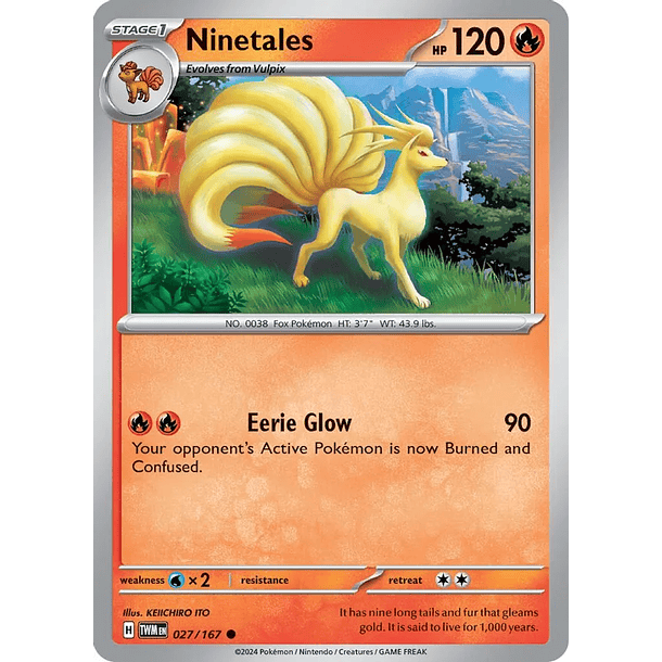 Ninetales - 027/167 - Common