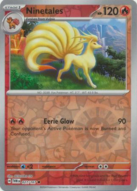 Ninetales - 027/167 - Common - TWM