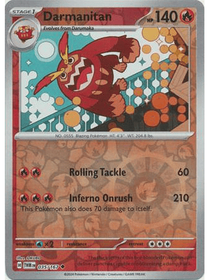 Darmanitan - 035/167 - Uncommon - TWM