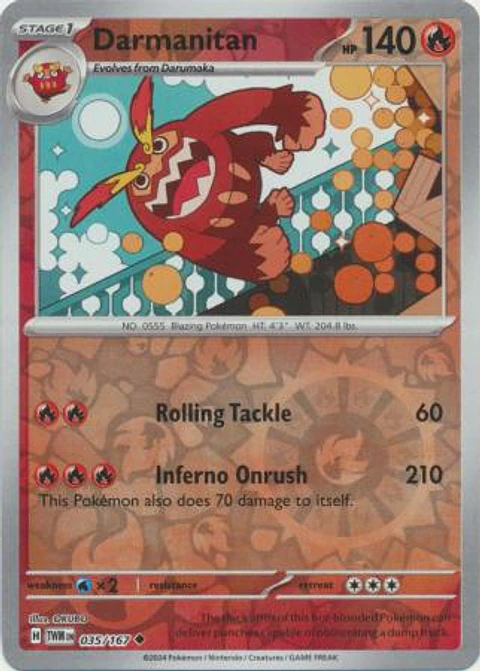 Darmanitan - 035/167 - Uncommon - TWM