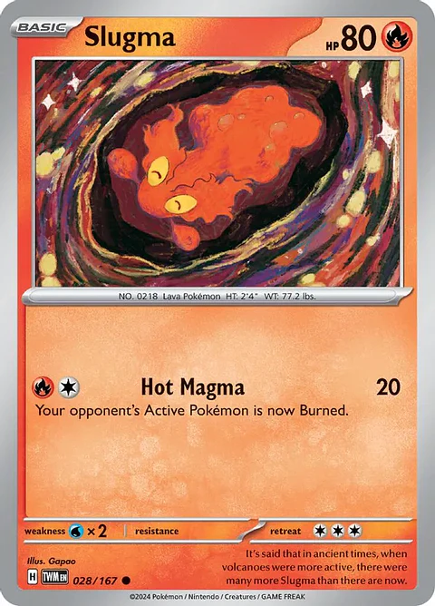 Slugma - 028/167 - Common - TWM