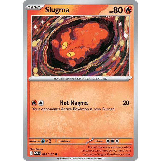 Slugma - 028/167 - Common