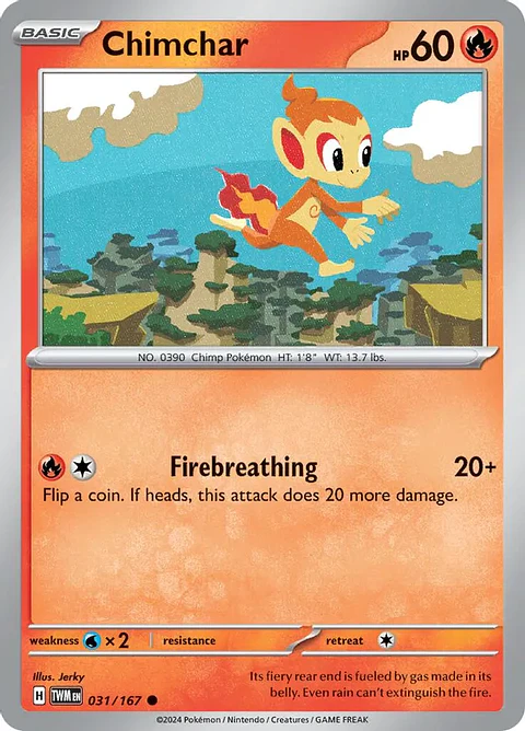Chimchar - 031/167 - Common - TWM
