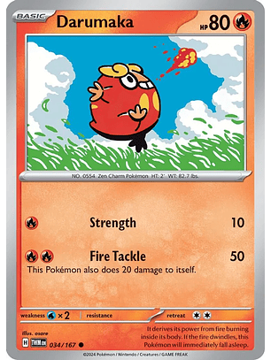 Darumaka - 034/167 - Common
