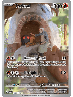 Torkoal - 172/167 - Illustration Rare