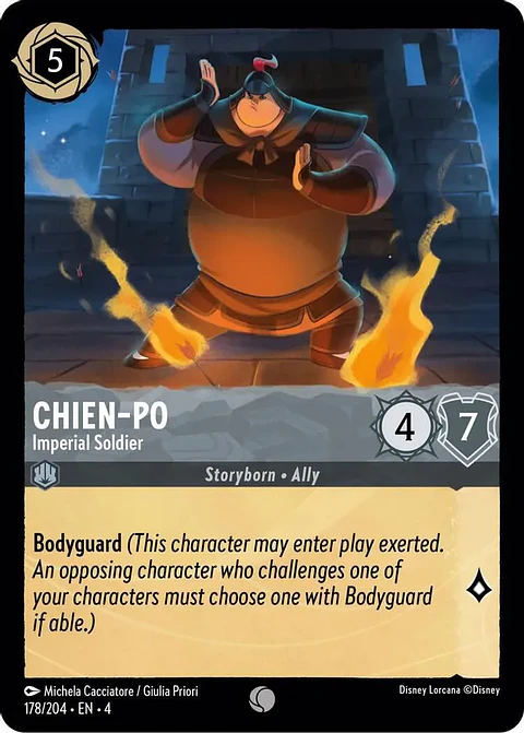 Chien-Po - Imperial Soldier - 178/204 - Common 
