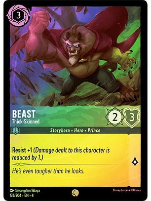 Beast - Thick-Skinned - 176/204 - Common 