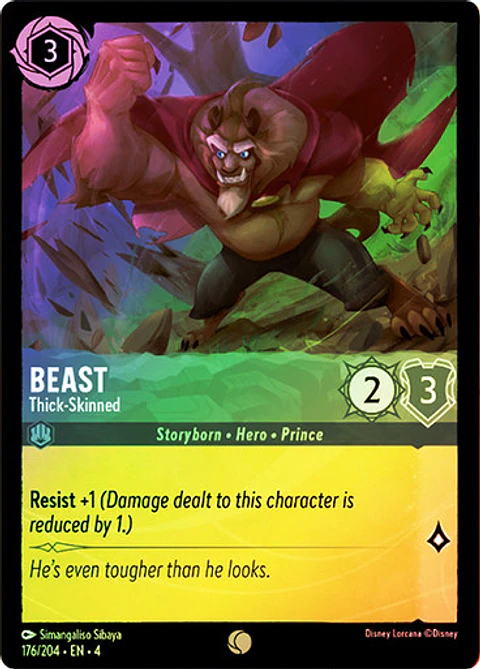 Beast - Thick-Skinned - 176/204 - Common 