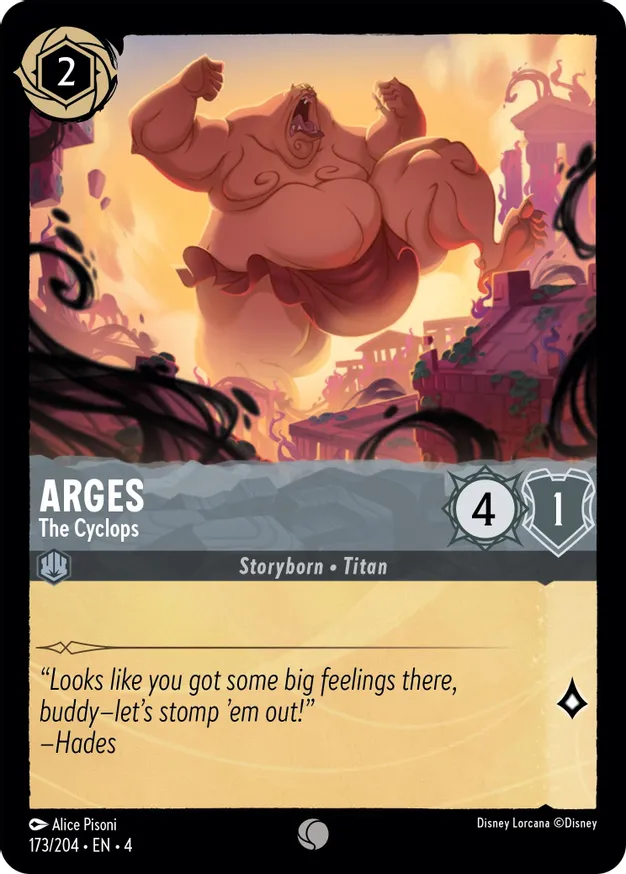 Arges - The Cyclops - 173/204 - Common 1