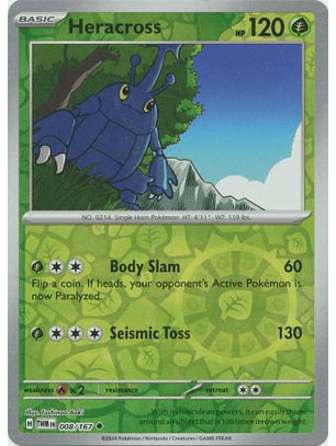 Heracross - 008/167 - Uncommon - TWM