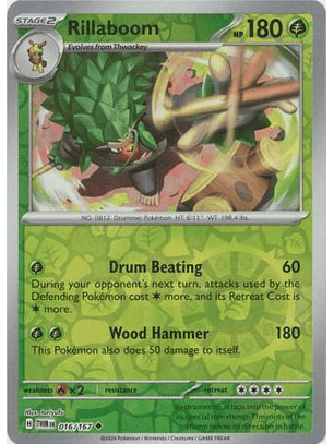 Rillaboom - 016/167 - Uncommon - TWM