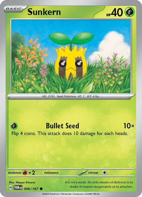 Sunkern - 006/167 - Common - TWM 