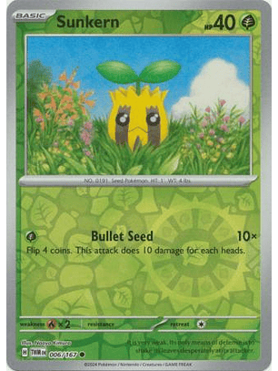 Sunkern - 006/167 - Common - TWM 
