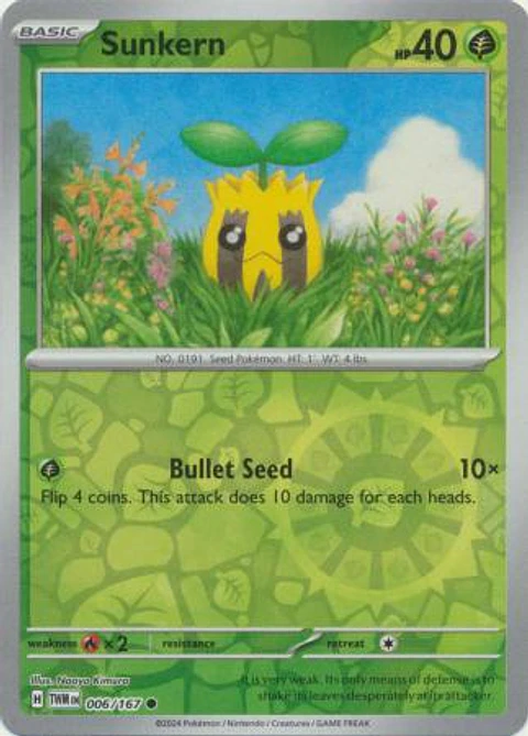 Sunkern - 006/167 - Common - TWM 