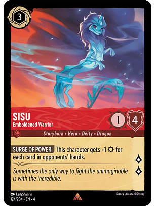 Sisu - Emboldened Warrior - 124/204 - Rare 