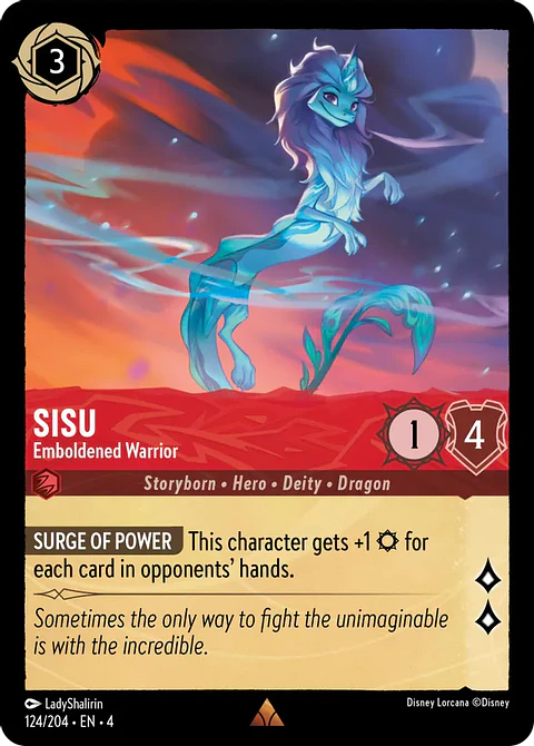 Sisu - Emboldened Warrior - 124/204 - Rare 