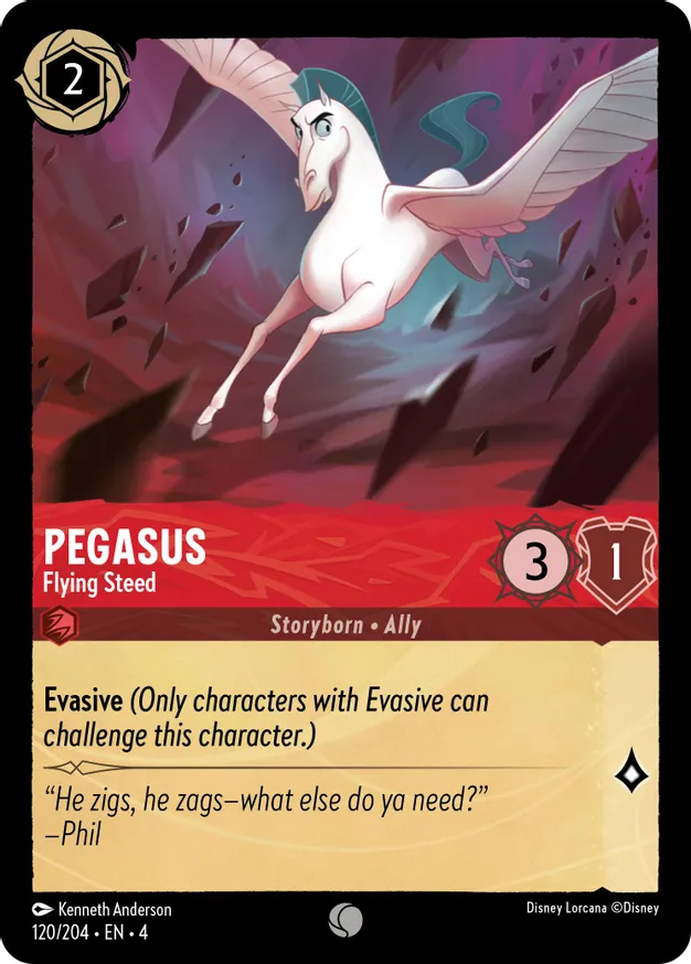 Pegasus - Flying Steed - 120/204 - Common  1