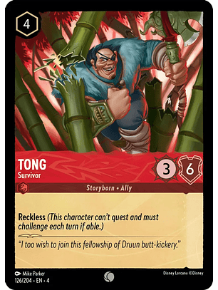 Tong - Survivor - 126/204 - Common 
