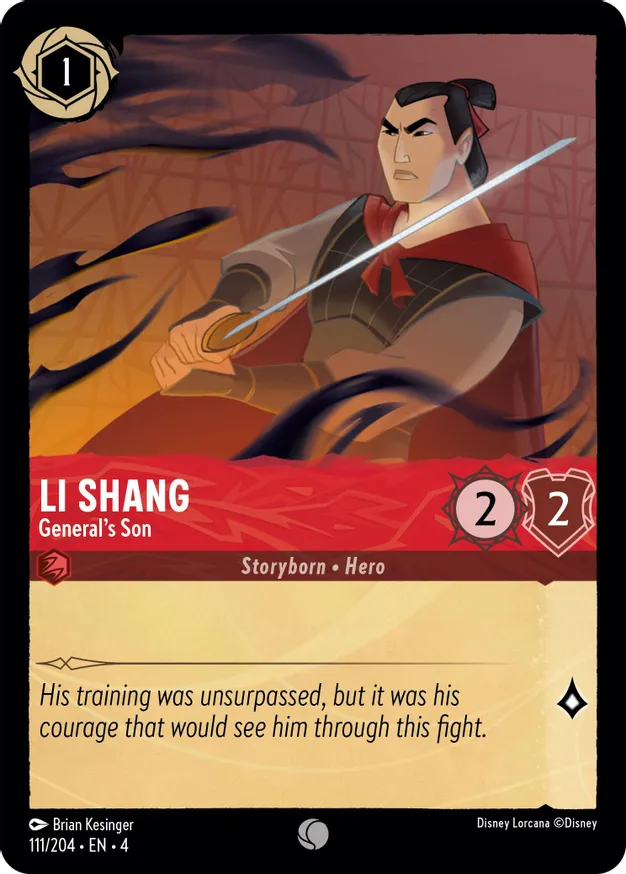 Li Shang - General's Son - 111/204 - Common 1