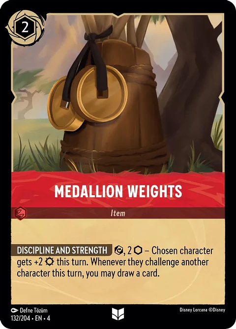 Medallion Weights - 132/204 - Uncommon 