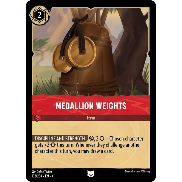 Medallion Weights - 132/204 - Uncommon 