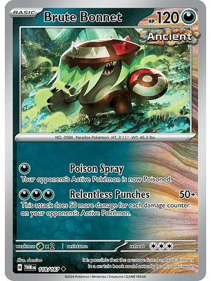 Brute Bonnet - 118/167 - Uncommon - TWM