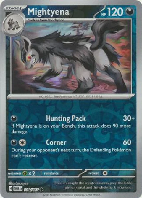 Mightyena - 114/167 - Uncommon