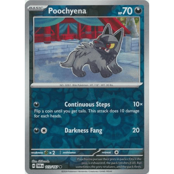 Poochyena - 113/167 - Common 2