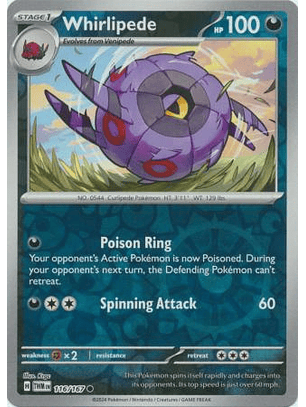 Whirlipede - 116/167 - Common