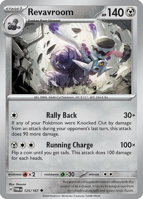 Revavroom - 125/167 - Uncommon - TWM 
