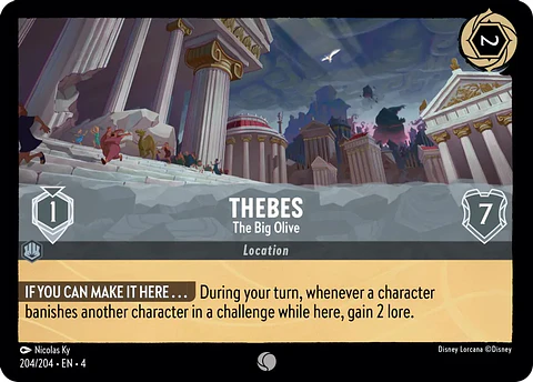 Thebes - The Big Olive - 204/204 - Common 