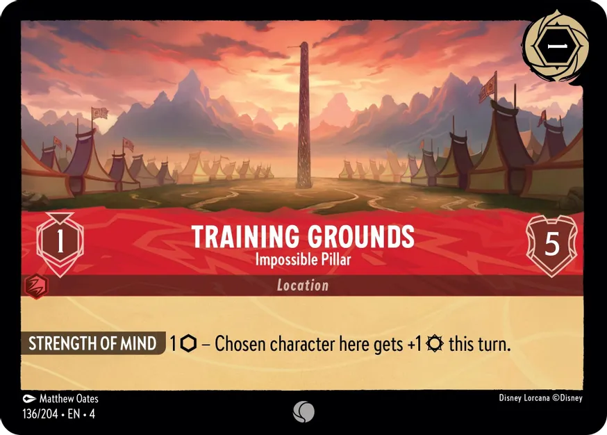 Training Grounds - Impossible Pillar - 136/204 - Common  1