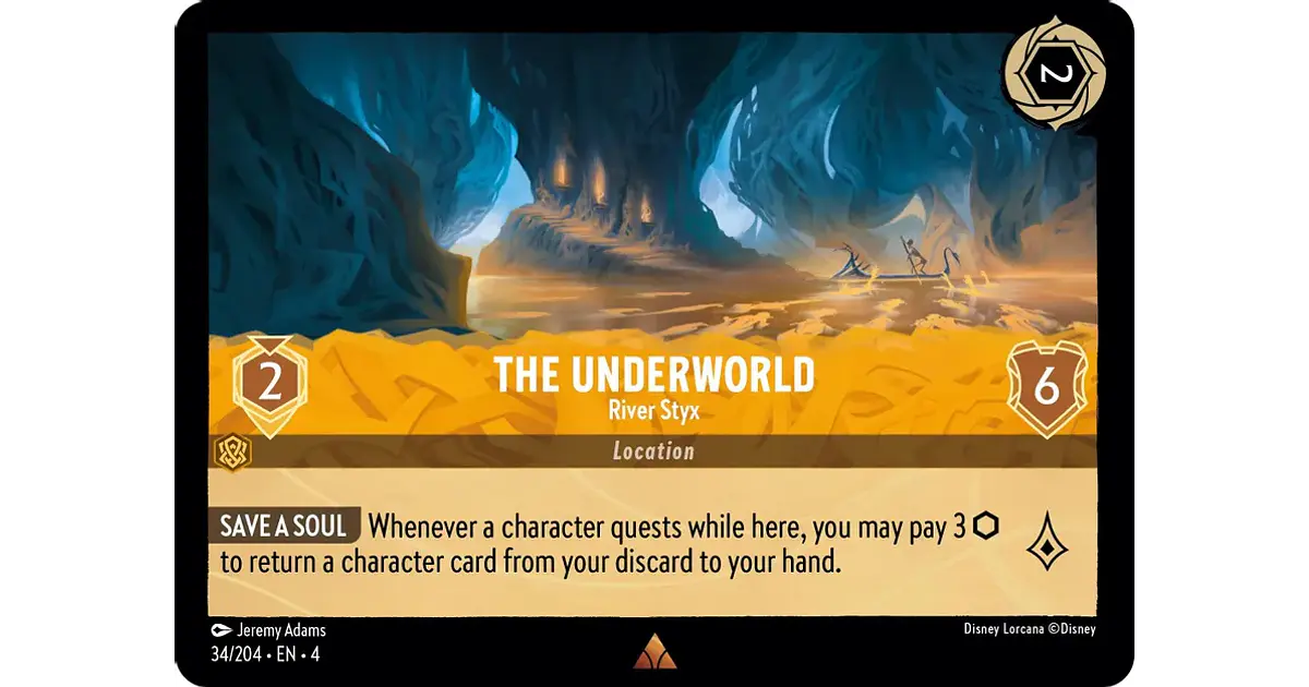 The Underworld - River Styx - 34/204 - Rare