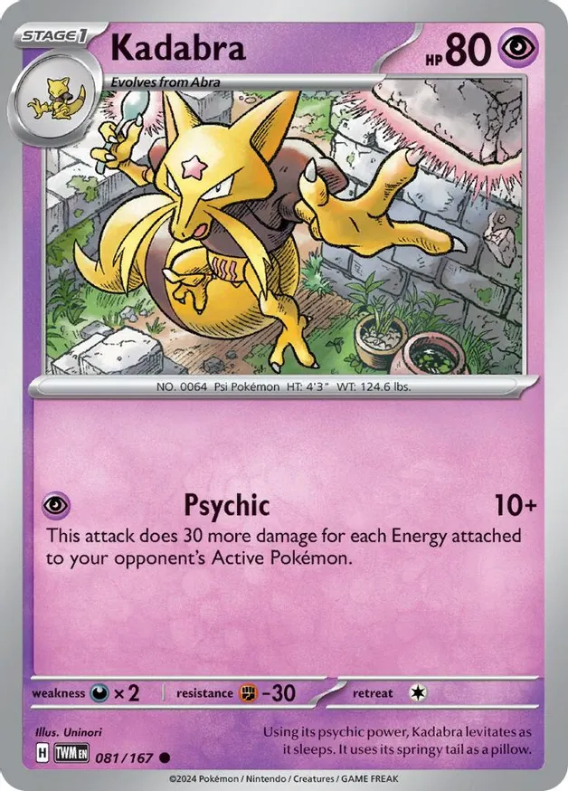 Kadabra - 081/167 - Common 1