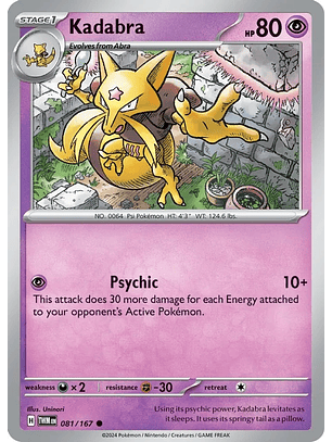 Kadabra - 081/167 - Common