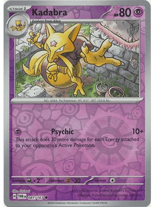 Kadabra - 081/167 - Common