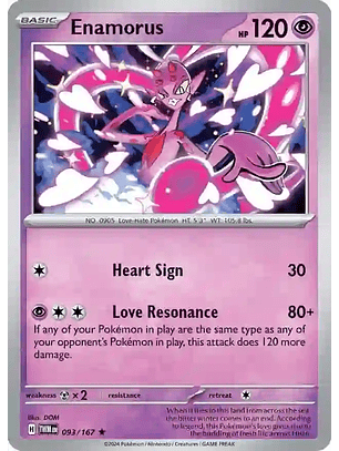 Enamorus - 093/167 - Holo Rare