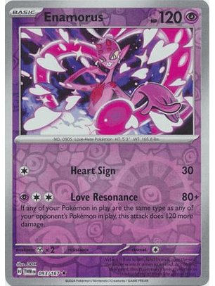 Enamorus - 093/167 - Holo Rare