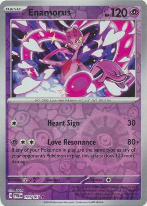 Enamorus - 093/167 - Holo Rare