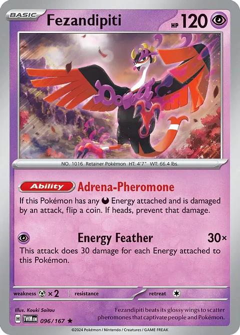 Fezandipiti - 096/167 - Holo Rare - TWM