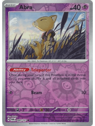 Abra - 080/167 - Common 